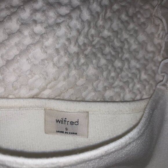 Wilfred Puff Sleeve Top, Size S - Picture 3 of 3